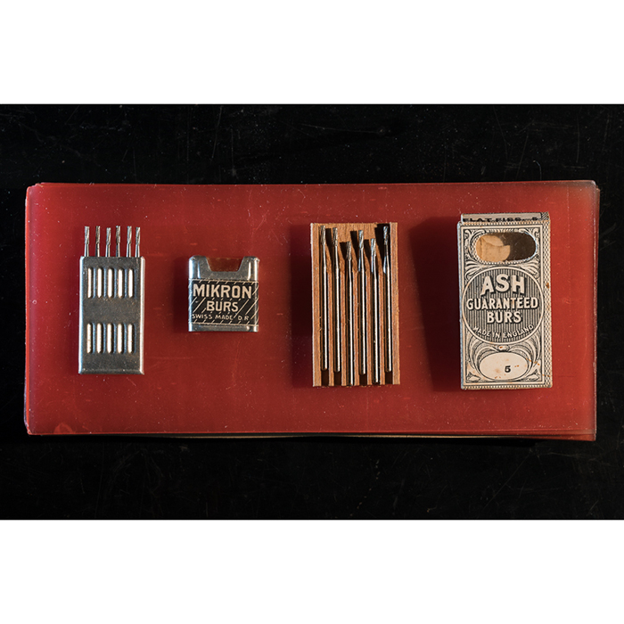 Burs on Red Wax