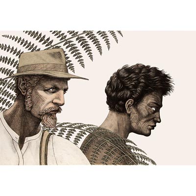 The Colonial Major and his Trusty Guide seek out the Rebel Strongholds