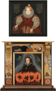 TUDOR HEARTH, 2018-26, acrylic and polyurethane on panel and timber, overall size: 241 x 147cm x 23cm