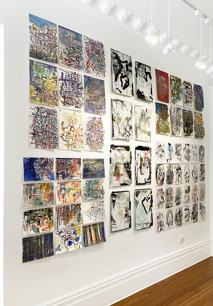 Selection of works on paper 2009-2020