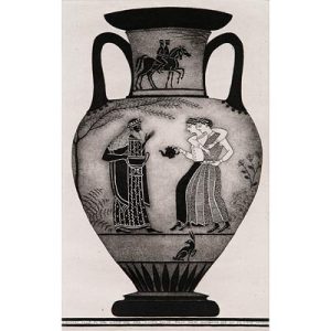 Dionysos calls on Mrs Harris and her sister Maude while their Husbands are out on Field Patrol