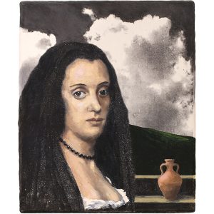 The Spanish Lady with terracotta vase