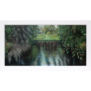 A Great Chasm of Lake Water